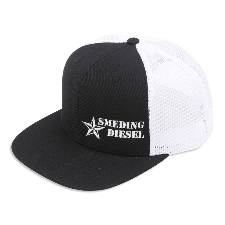 Flat Bill Trucker Hat