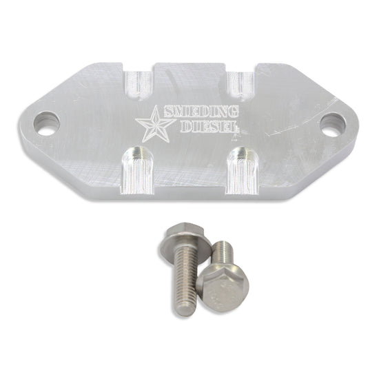 Smeding Diesel Billet Coolant Block Off Plate for 6.6L Duramax 2001-20 ...