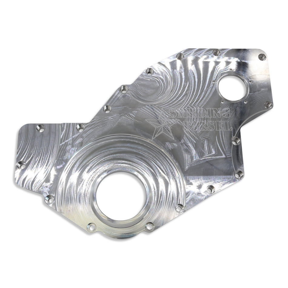 Smeding Diesel Billet Timing Cover for 5.9L/6.7L Cummins 03-24